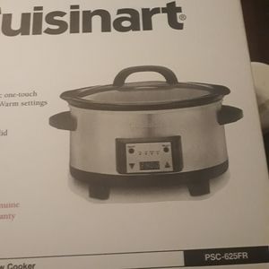 Cuisinart 6.5 QT Programmable Slow Cooker, Stainle
